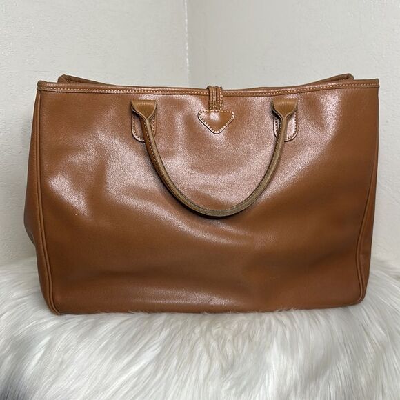 💯Authentic Long Champ Leather Tote Handbag🍀 - Picture 13 of 13